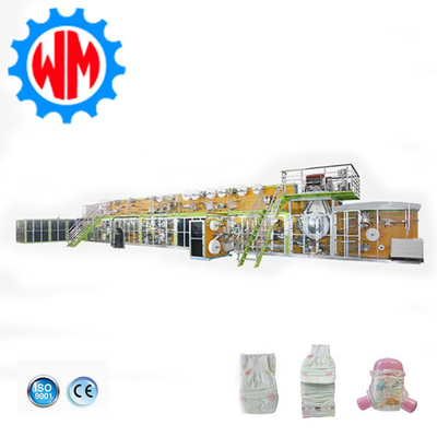 comprar Máquina de Fabricação de Fraldas de Bebê de Alta Velocidade de Controle Inteligente online manufacture