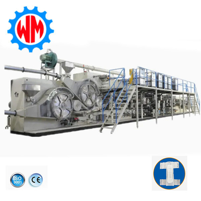 comprar Fábrica Profissional Máquina de Fabricação de Fraldas para Adultos Full Servo Exportação Global online manufacture