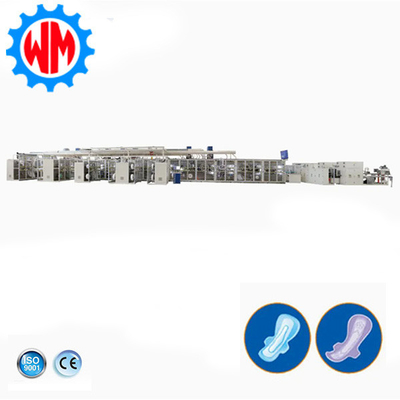comprar Máquina de fabricação de almofadas sanitárias de alta velocidade com personalização profissional 1500pcs/min Fabricação em linha