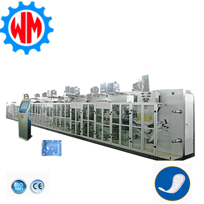 comprar Máquina de fabricação de guardanapos sanitários Womeng Full Servo de alta velocidade com ISO9001 online manufacture