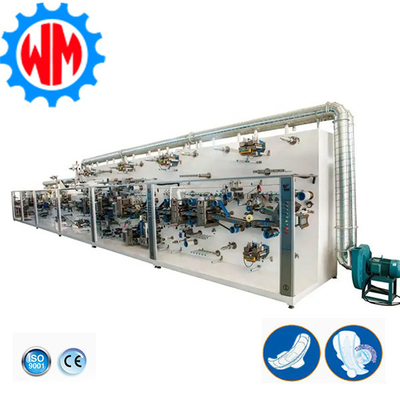 comprar Máquina de fabricação de guardanapos sanitários de alta velocidade estável 1200PCS/minuto com CE online manufacture