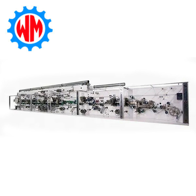 comprar Máquina de fabricação de almofadas sanitárias de alta eficiência Linha de produção de guardanapos sanitários Fabricação em linha