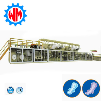 comprar Linha de produção de guardanapos sanitários Full Servo de alta velocidade com exportação CE para a América do Sul Fabricação em linha