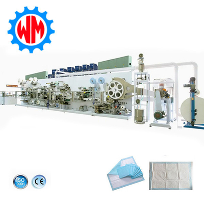 comprar Linha de Produção Inteligente Full Servo Underpad Com Fábrica Profissional online manufacture