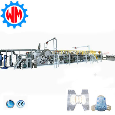 comprar Versatile Full Servo Adult Diaper Making Machine for Various Sizes and Styles of Diapers Fabricação em linha