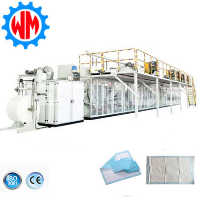 comprar Máquina de almofada de colchão totalmente servo com economia de energia, linha de produção de protetores de colchão, empilhador automático Fabricação em linha