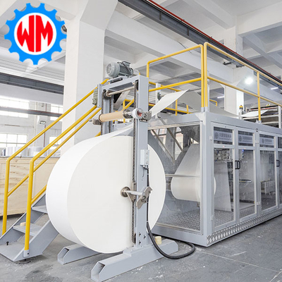 Máquina de fabricação de embalagens de alta eficiência com sistema de embalagem