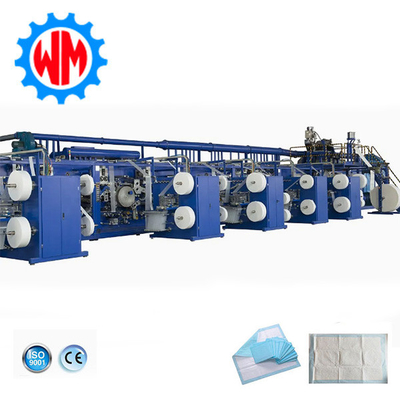 Womeng Máquina de Fabricação de Underpad de Alta Qualidade com CE