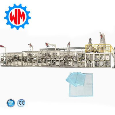 Máquina de fabricação de almofadas de enfermagem de alta velocidade PLC