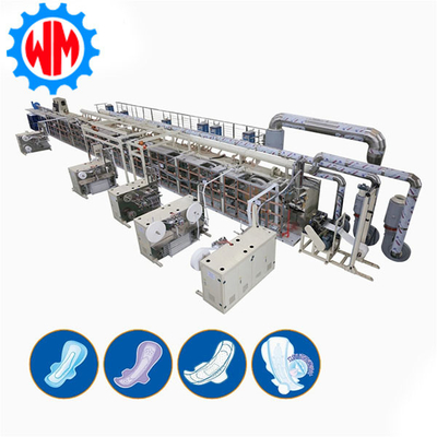 Full Servo Pantalhão Menstrual Calcinha Fábrica de Máquina com poderosa fábrica