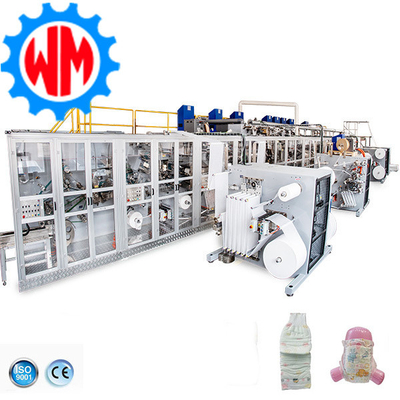 Máquina de fabricação de fraldas para bebés com certificação CE