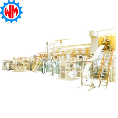 Máquina de fabricação de almofadas sanitárias avançadas de design profissional com CE