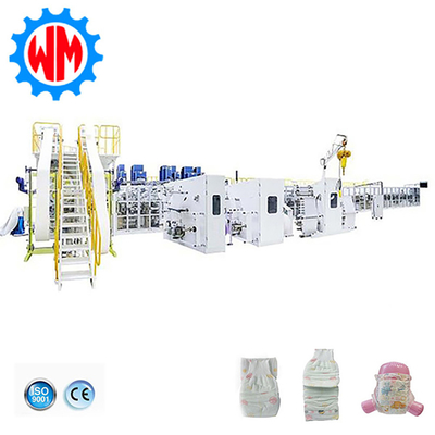 800 pcs/min Equipamento de Fabricação de Fraldas de Bebê de Alta Velocidade